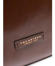 THE BRIDGE MADDALENA Cabas en cuir MARRON - Sacs pour Femme - 3