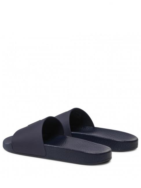 POLO SLIDE Chaussons marine / pp rouge - Chaussures Homme
