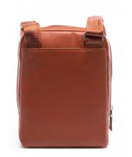 PIQUADRO Sacoche homme VIBE out, en cuir grainé orange3 - Sacs en Bandoulières pour Homme - 4