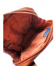 PIQUADRO Sacoche homme VIBE out, en cuir grainé orange3 - Sacs en Bandoulières pour Homme - 5