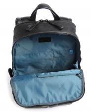 PIQUADRO HARPER Sac à dos pour ordinateur portable 14 ", en cuir Noir - Sacs à dos pour ordinateur portable - 4