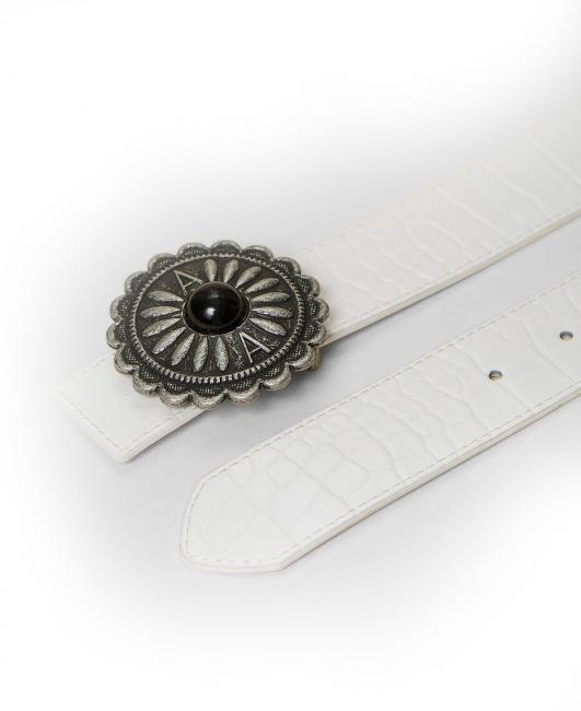 ACTITUDE Ceinture avec boucle texas nacre - Ceintures