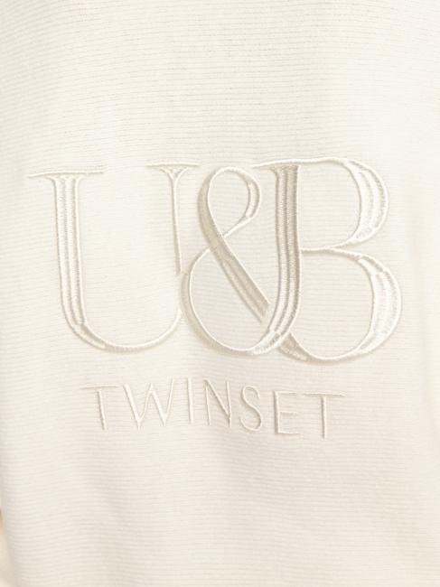 U&B  Surv&ecirc;tement avec capuche et jogging Ivoire - Costumes de sport pour femmes