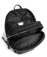PIQUADRO RYAN Sac &agrave; dos pour ordinateur portable 15,6", en tissu recycl&eacute; Noir - Sacs &agrave; dos pour ordinateur portable - 4