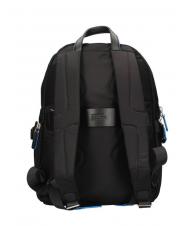 PIQUADRO PQ-RY Sac &agrave; dos en tissu recycl&eacute;, support PC 14" Noir - Sacs &agrave; dos pour ordinateur portable - 4