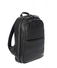BRIC&rsquo;S TORINO Sac &agrave; dos pour ordinateur portable 13", en cuir Noir - Sacs &agrave; dos pour ordinateur portable - 2