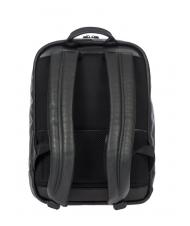BRIC&rsquo;S TORINO Sac &agrave; dos pour ordinateur portable 13", en cuir Noir - Sacs &agrave; dos pour ordinateur portable - 3