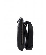 BRIC&rsquo;S TORINO Sac plat en cuir Noir - Sacs en Bandouli&egrave;res pour Homme - 3