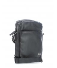 BRIC&rsquo;S TORINO Sac bandouli&egrave;re en cuir Noir - Sacs en Bandouli&egrave;res pour Homme - 2