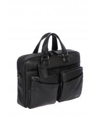 BRIC’S TORINO Mallette pour ordinateur portable 15", en cuir Noir - Porte Documents Travail - 3