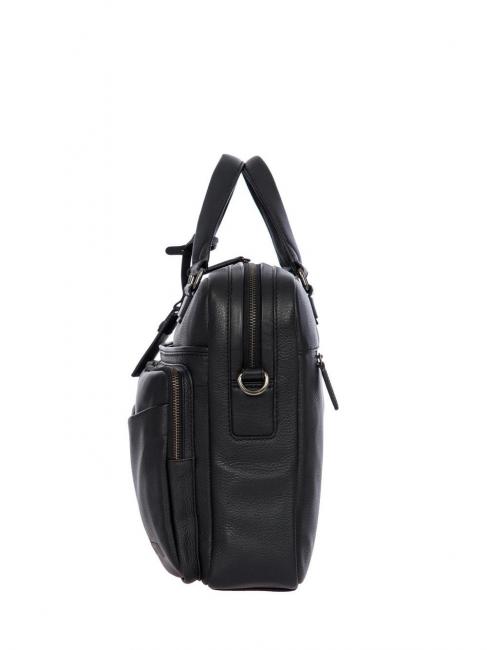 TORINO Mallette pour ordinateur portable 15", en cuir Noir - Porte Documents Travail