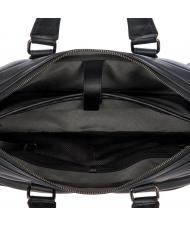 BRIC’S TORINO Mallette pour ordinateur portable 15", en cuir Noir - Porte Documents Travail - 5