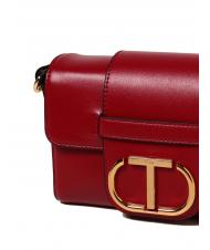 TWINSET Borsa a tracolla mini con patta  Cerise - Sacs pour Femme - 3