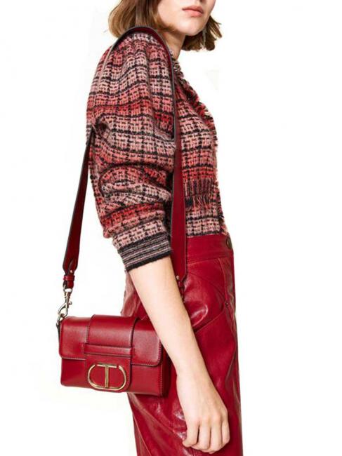 Borsa a tracolla mini con patta  Cerise - Sacs pour Femme