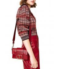 TWINSET Borsa a tracolla mini con patta  Cerise - Sacs pour Femme - 5