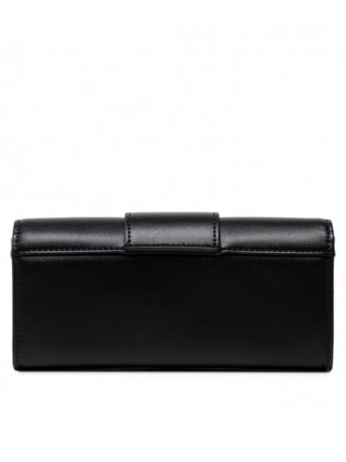 Portafoglio grande con patta  noir - Portefeuilles Femme