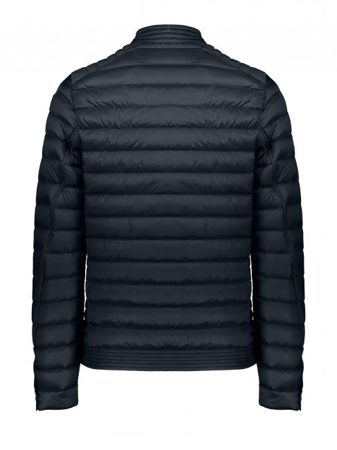 JEDO Doudoune courte zipp&eacute;e bleu marine fonc&eacute; - Doudounes homme