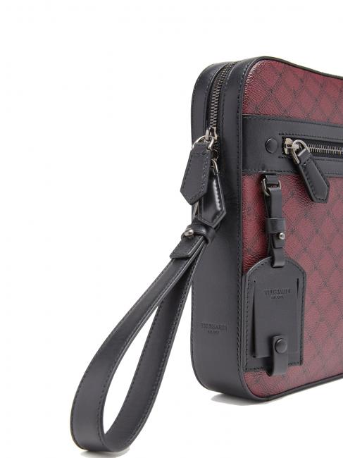 MONOGRAM Pochette avec manchette rouge noir - Sacs pour Femme