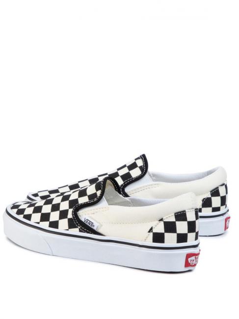 CLASSIC classic slip-on CLASSIQUE à enfiler pour femme noir et blanc - Chaussures unisexe