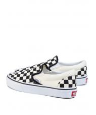 VANS CLASSIC SLIP-ON CLASSIQUE &agrave; enfiler pour femme noir et blanc - Chaussures unisexe - 4