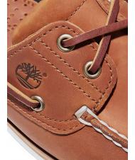 TIMBERLAND Classic Boat 2 Eye Chaussures bateau en cuir chamois &agrave; l'abricot - Chaussures Homme - 4