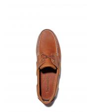 TIMBERLAND Classic Boat 2 Eye Chaussures bateau en cuir chamois &agrave; l'abricot - Chaussures Homme - 5