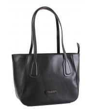 THE BRIDGE MADDALENA Sac bandouli&egrave;re, en cuir black Gold - Sacs pour Femme - 2