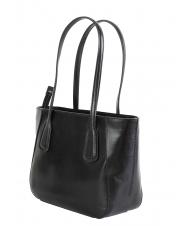 THE BRIDGE MADDALENA Sac bandouli&egrave;re, en cuir black Gold - Sacs pour Femme - 3