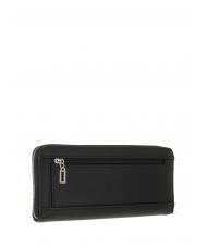 GUESS LAUREL Portefeuille zipp&eacute; NOIR - Portefeuilles Femme - 3