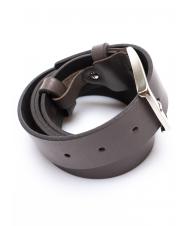 LA MARTINA Cintura in pelle, accorciabile su misura  marron - Ceintures - 3