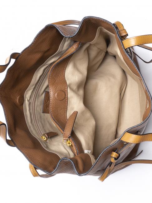 HERITAGE  Sac d'&eacute;paule bronzage - Sacs pour Femme