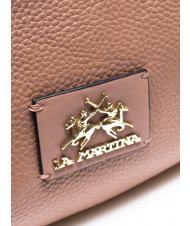 LA MARTINA HERITAGE  Sac &agrave; bandouli&egrave;re en cuir rose - Sacs pour Femme - 3