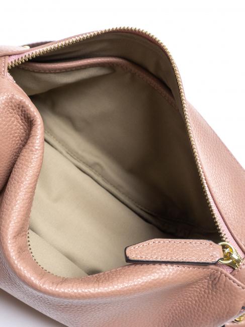 HERITAGE  Sac &agrave; bandouli&egrave;re en cuir rose - Sacs pour Femme