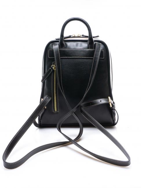 BETHEL Sac &agrave; dos en cuir noir - Sacs pour Femme