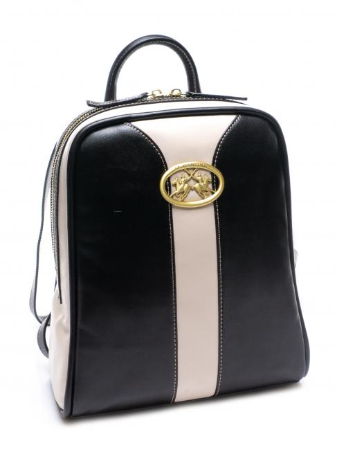 BETHEL Sac &agrave; dos en cuir noir - Sacs pour Femme