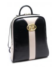 LA MARTINA BETHEL Sac &agrave; dos en cuir noir - Sacs pour Femme - 4