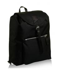 INVICTA ALPINO SOLID RECYCLED Sac &agrave; dos en polyester recycl&eacute; Noir - Sacs &agrave; dos pour l'&Eacute;cole & les Loisirs - 2