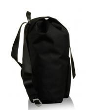 INVICTA ALPINO SOLID RECYCLED Sac &agrave; dos en polyester recycl&eacute; Noir - Sacs &agrave; dos pour l'&Eacute;cole & les Loisirs - 3