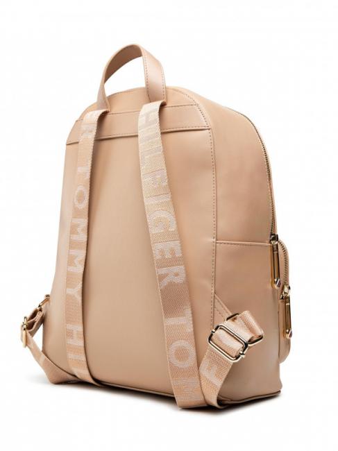 ICONIC TOMMY  Sac &agrave; dos beige - Sacs pour Femme