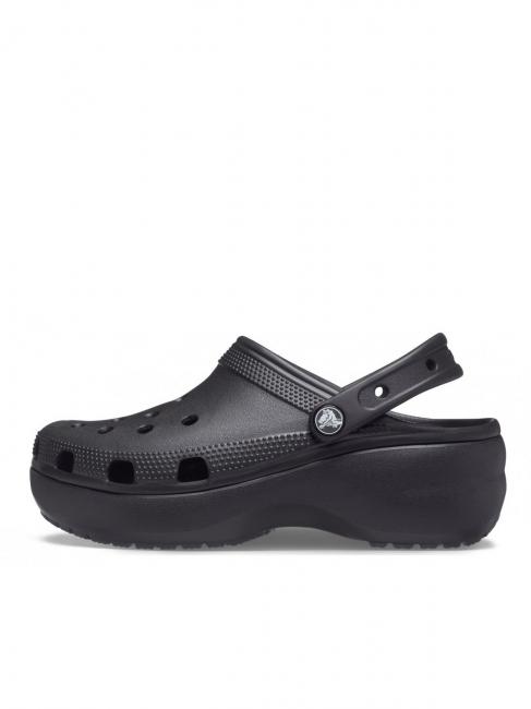 CLASSIC PLATFORM CLOG W Sandale sabot noir - Chaussures Femme
