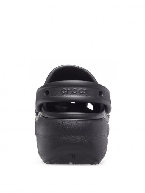 CLASSIC PLATFORM CLOG W Sandale sabot noir - Chaussures Femme