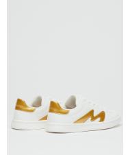 MANILA GRACE TIMELESS MIRROR Basket or - Chaussures Femme - 3