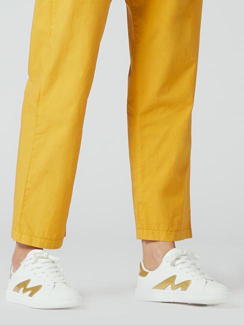 TIMELESS MIRROR Basket or - Chaussures Femme