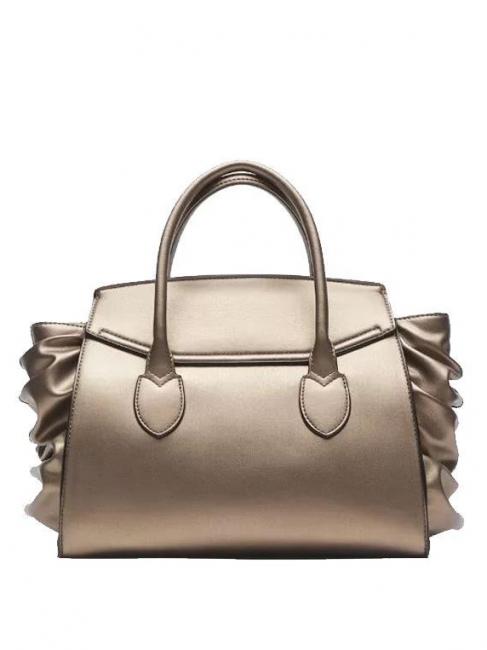 LIKO M Sac &agrave; main avec bandouli&egrave;re bronze - Sacs pour Femme