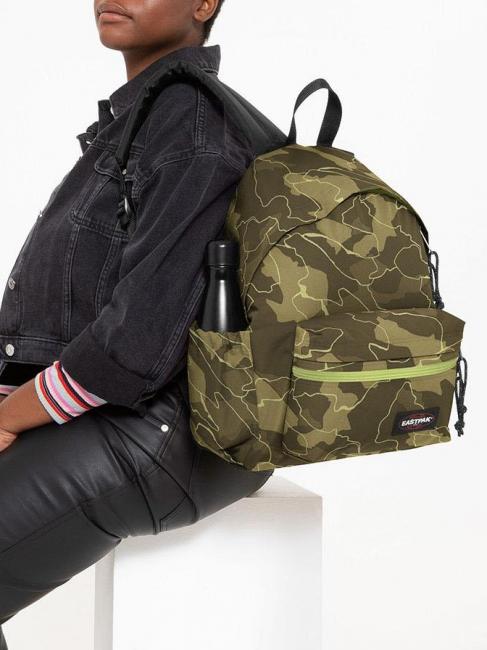 PADDED ZIPPL'R + Sac &agrave; dos camouflage kaki - Sacs &agrave; dos pour l'&Eacute;cole & les Loisirs