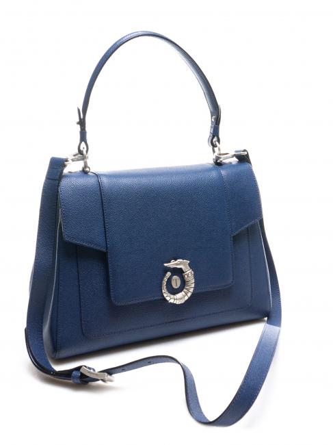 Borsa a cartelletta con tracolla  bleu arge inv - Sacs pour Femme