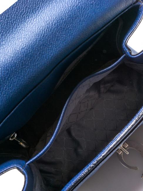 Borsa a cartelletta con tracolla  bleu arge inv - Sacs pour Femme
