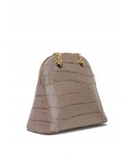 TOSCA BLU TIC-TAC Sac bandouli&egrave;re MIni en cuir imprim&eacute; crocodile - Sacs pour Femme