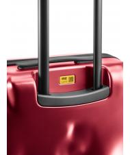 CRASH BAGGAGE ICON Chariot de taille moyenne m&eacute;tal rouge - Valises Rigides - 8