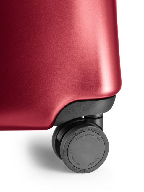 ICON Chariot de taille moyenne m&eacute;tal rouge - Valises Rigides